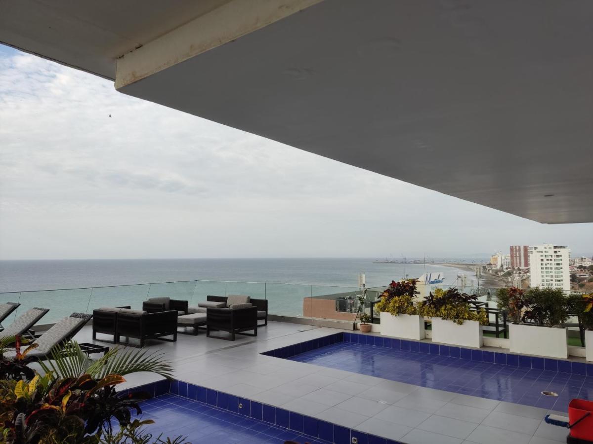 Departamento Suite Frente Al Mar Poseidon Manta Extérieur photo