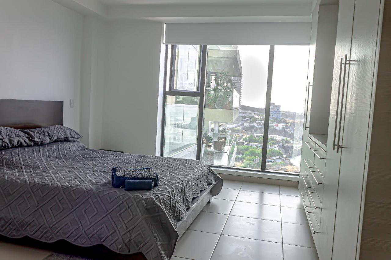 Departamento Suite Frente Al Mar Poseidon Manta Extérieur photo